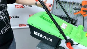 Электрическая газонокосилка RedVerg RD-ELM32 и электрический триммер RD-ET550