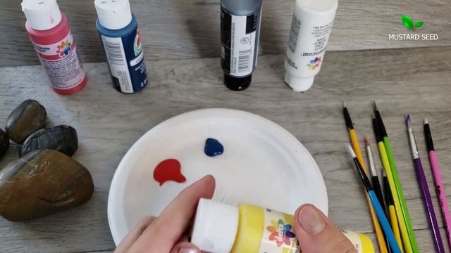 EASTER PAINTED STONES - Easter crafts - Поделка на Пасху смотреть онлайн