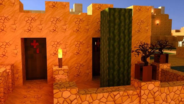 Cartoon RTX beta 0.1 - A brand new texture pack with the cartoon look! for Minecraft Bedrock 1.19 смотреть онлайн