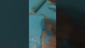 Покрасил пол))