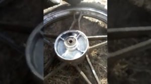 Прокручивание задней звезды,мопед альфа