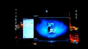 Сравнение экрана из магазина и баннера из типографии, в качестве экрана для проектора