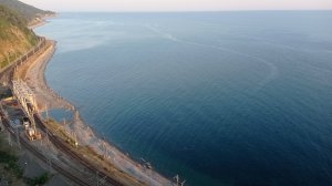 Пляж Зубова щель в Сочи.