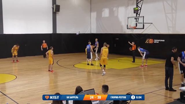 БК Баррель - Глория-Реутов. 5 тур. Дивизион Претендентов. Сезон 18/19 смотреть онлайн