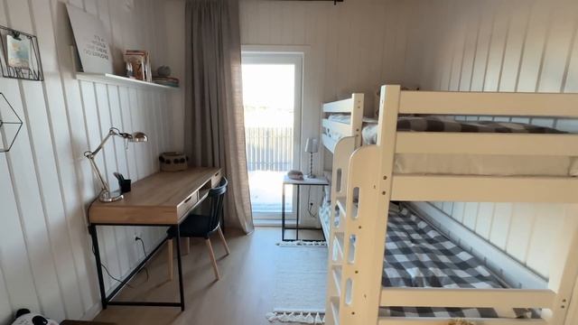 Быстровозводимый компактный дом в стиле Барн площадью 70 м.кв смотреть онлайн