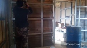 Монтаж обрешётки для крепления гипсокартона часть 2