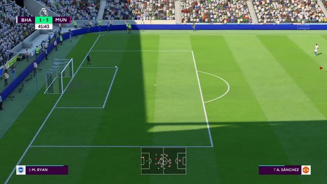 FIFA 19: Brighton vs Manchester United смотреть онлайн