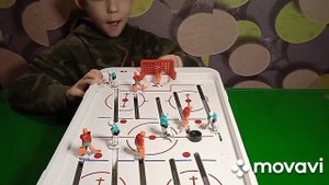 НИКИТА С ПАПОЙ ИГРАЕТ В ХОККЕЙ Видео Для Детей