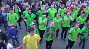 Флешмоб "Танцуй Добро" в Малоярославце.