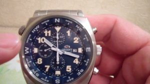 Orient Flightdeck Chronograph Review Ref FTT17002D0