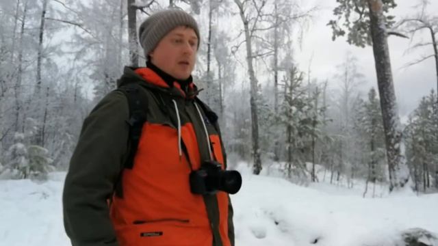 Автопутешествие по Уралу. Гора Азов, Свердловская область. Декабрь 2021. смотреть онлайн