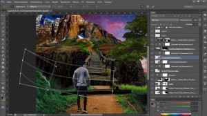 СОЗДАНИЕ картинки в ФОТОШОПЕ с нуля | SPEED-ART