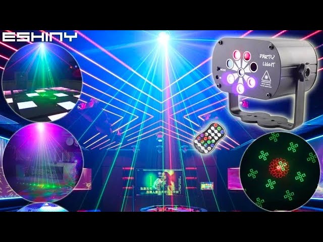 Цветомузыкальный лазерный проектор ESHINY R9N6 Color music laser projector