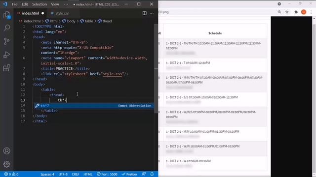 How to Create Class Schedule using HTML and CSS | HTML/CSS Exercise | Filipino|Tagalog | Web Design смотреть онлайн