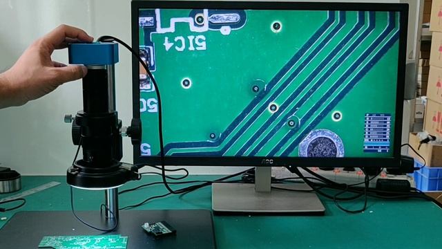 1080P 60FPS 1/2 inch Big Size CMOS HDMI Industrial Electronic Digital Video Microscope Camera смотреть онлайн