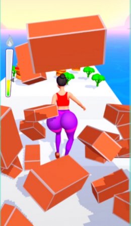 Twerk Run 3D. Эволюция. Видеоигры.