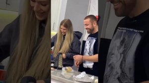 Евгений Ромашов и Настя Бигрина в stories 09.03.2022