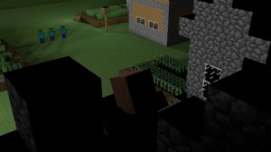 Night: Oppa Gangnam Style (MineCraft Animation)
