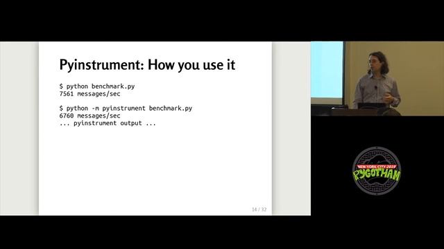 Beyond cProfile: performance optimization with sampling profilers and logging