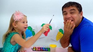 Песенка для детей про фруктовое мороженое от Насти