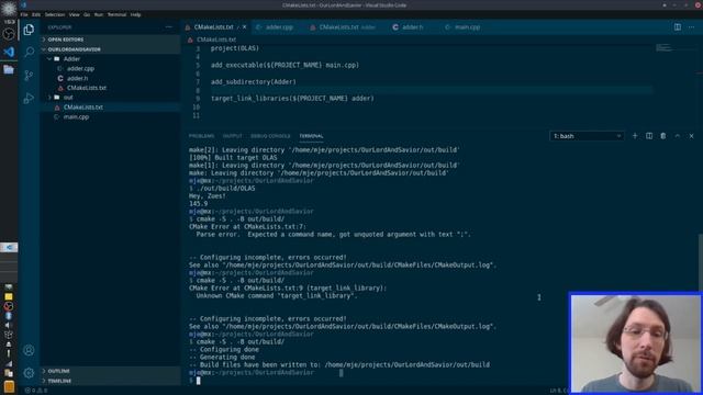 CMake Tutorial EP 2 | Libraries and Subdirectories смотреть онлайн