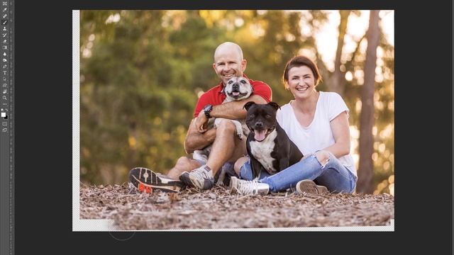 Album Cover Image Extension in Photoshop - Dog Photography Editing Tutorial смотреть онлайн