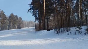 Горнолыжный комплекс «Таёжный». Новокузнецк.