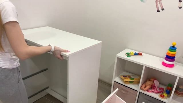 Организация и хранение в детском комоде?СКУББ ИКЕА?КОМОД БРИМНЭС?Весенняя на уборку в доме ??
