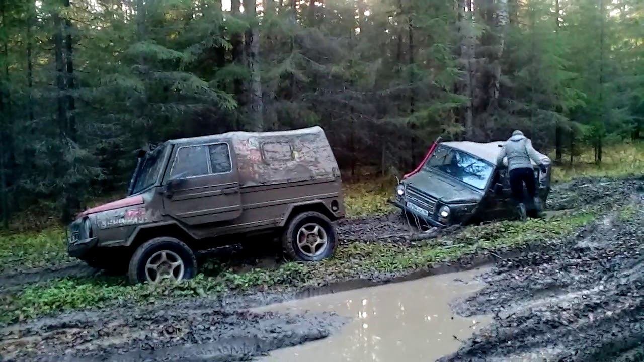 На БЕЗДОННОЕ озеро на двух ЛуАЗах