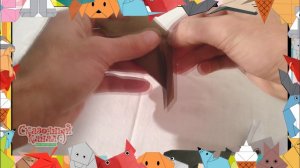 Оригами. Как сделать из бумаги кролика. Origami. How to make a rabbit out of paper.