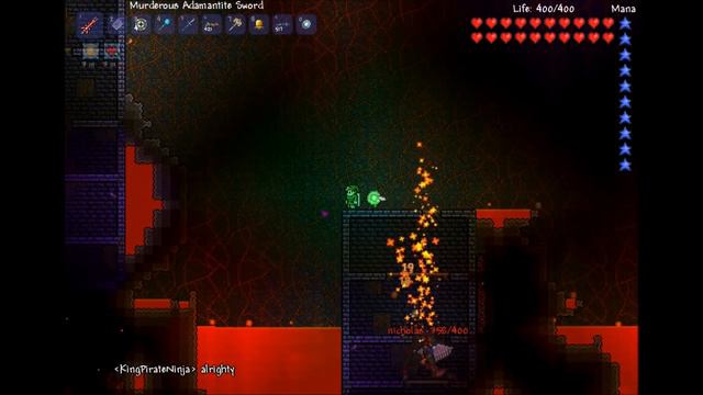 Two Wall Of Flesh Battles Terraria 1.1 смотреть онлайн