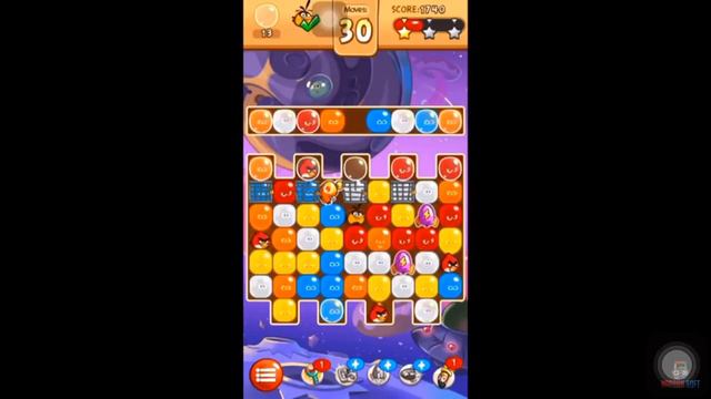 Angry Birds Blast - 3 Stars Walkthrough Level 83 [4K 60FPS] смотреть онлайн