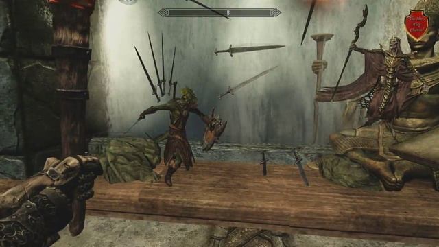 Skyrim обзор модов: Улучшенные шлемы; Тяжелая драконья эбонитовая броня; Falasmaryon. смотреть онлайн