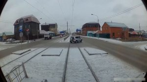 Омский трамвай запись с регистратора маршрут 7 Стрельникова - амур за 15 минут осень 2019