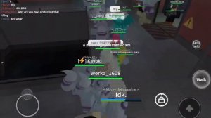 Every Human mains worst nightmare . || Kaiju Paradise Roblox