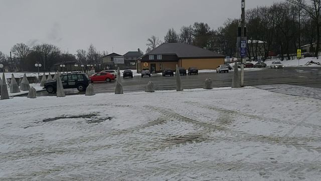 Новая набережная в городе  Александров.
