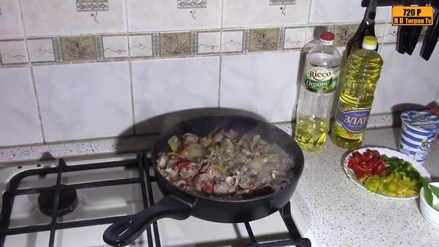 Как приготовить куриные сердечки По Турецкий , простой и лучший рецепт
