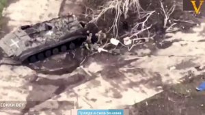 Видео ожесточённой обороны передового пункта 4-й бригады ЛНР, на отрезке Берестовое-Верхнекаменка ?