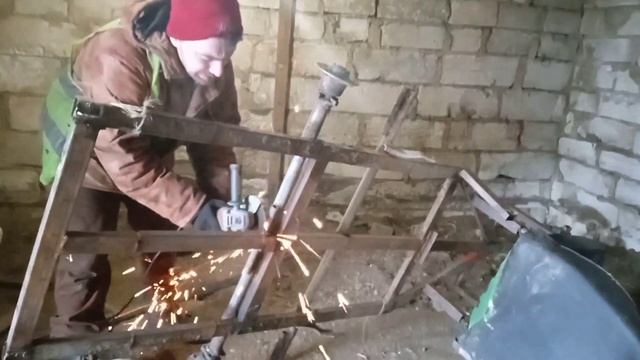 самодельный прицеп из старого в новый 2 серия