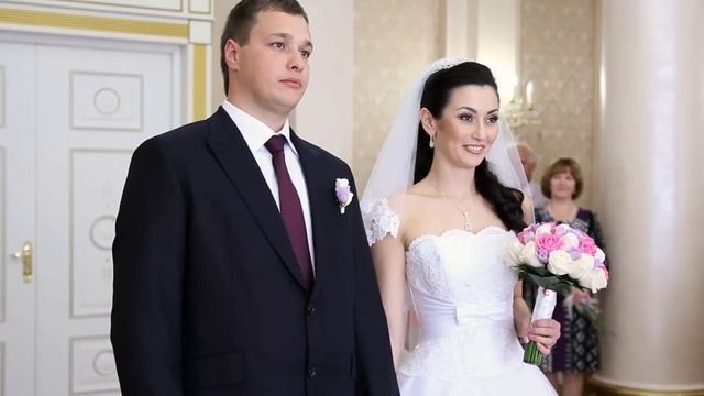 Самая трогательная свадьба. Александр и Олеся.mp4 смотреть онлайн