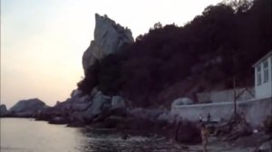 Пляж санатория "Юность" в Симеизе