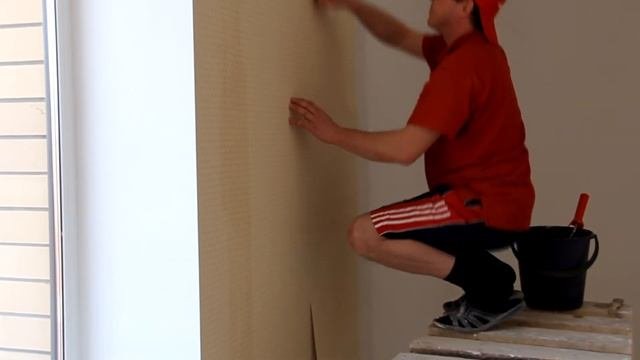 Обои своими руками. Как клеить обои. Мастер класс обои. Уфа!