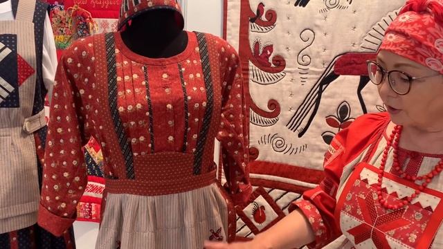 Лоскутный эфир 379в. Фестиваль лоскутного шитья. Коллекция одежды Нины Ли из Екатеринбурга.