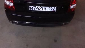 Раздвоенный выхлоп приора (Lexus)