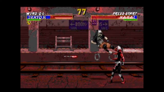 Sektor | Ultimate Mortal Kombat 3 | Tower Walkthrough  | Sega