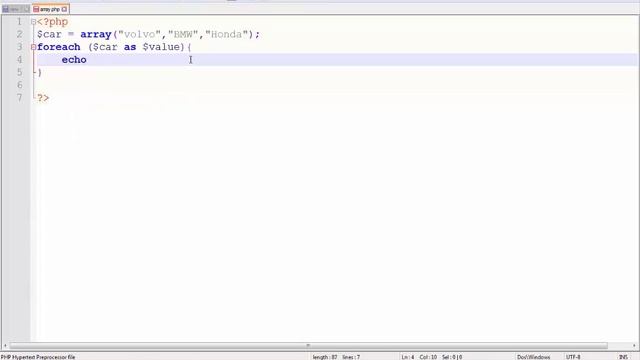 How to write LOOPs with array in php!! What is Loop with array in php Urdu / Hindi