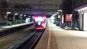 МЦД D1 Москва городская электричка ЭГ2тВ "Иволга" Лобня - Одинцово