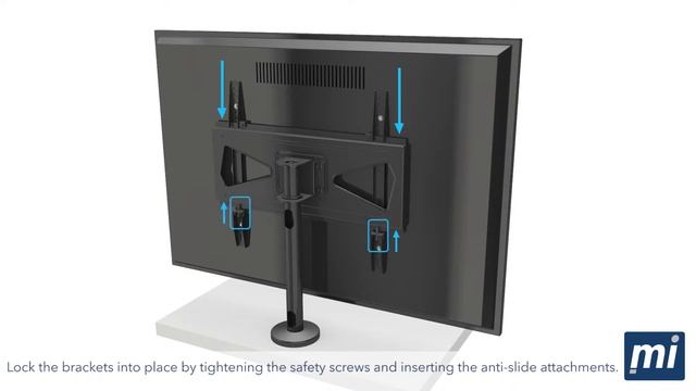 Bolt Down Table Top TV Stand | Installation and Features (MI-854) смотреть онлайн