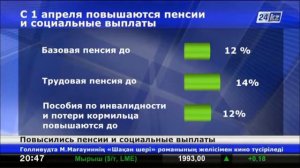 В РК повысились пенсии и социальные выплаты