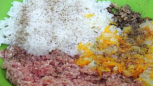 Голубцы с фаршем, рисом и белыми грибами